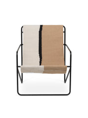 Ferm Living Desert Lounge Chair - Black/Soil