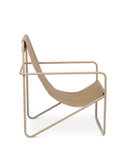 Ferm Living Desert Lounge Chair - Cashmere/Sand