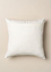 Saarde Abstract Square Cushion | Ecru