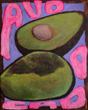 ARTWORK - Avocado - Local Artist - Ebony Dew