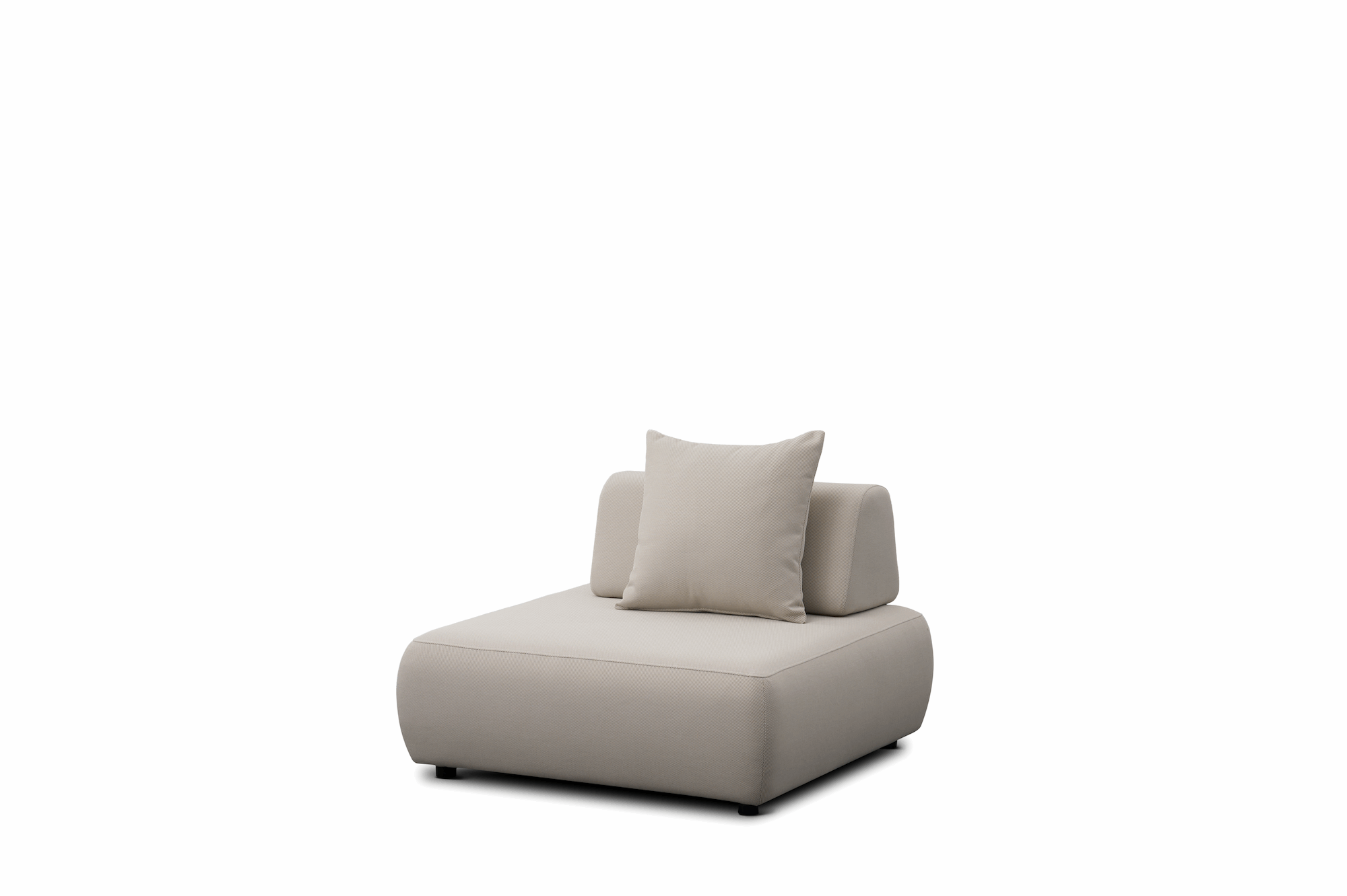 Cove Outdoor Lounge Chair – Aluminium 1 Seater | Coastal Outdoor Armchair