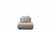 Cove Outdoor Lounge Chair – Aluminium 1 Seater | Coastal Outdoor Armchair