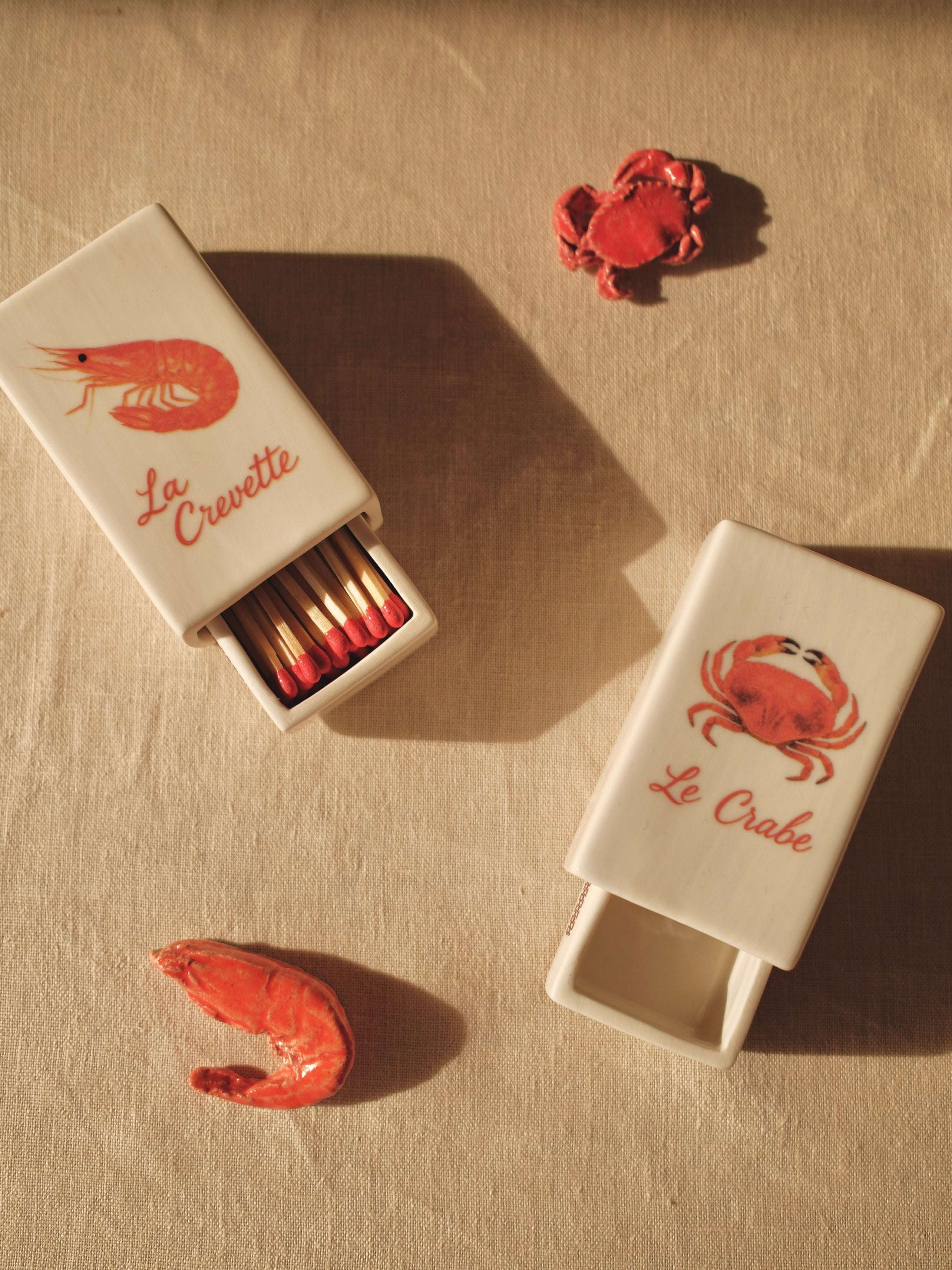 Ini Ceramique Matchboxes