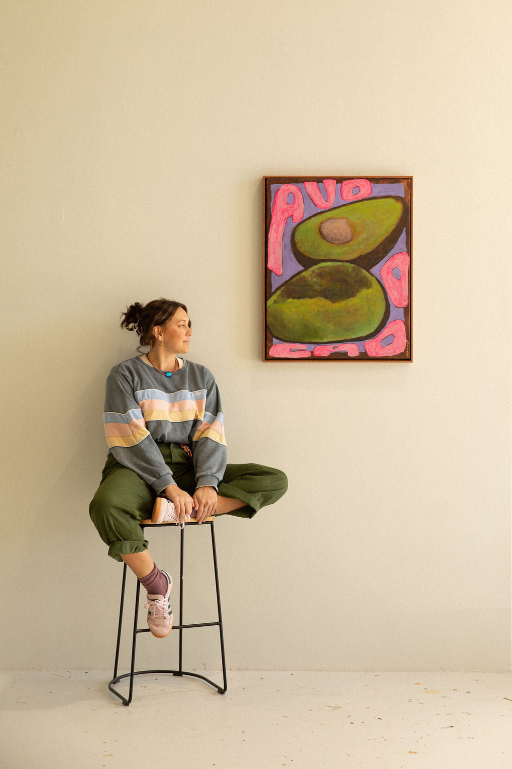 ARTWORK - Avocado - Local Artist - Ebony Dew