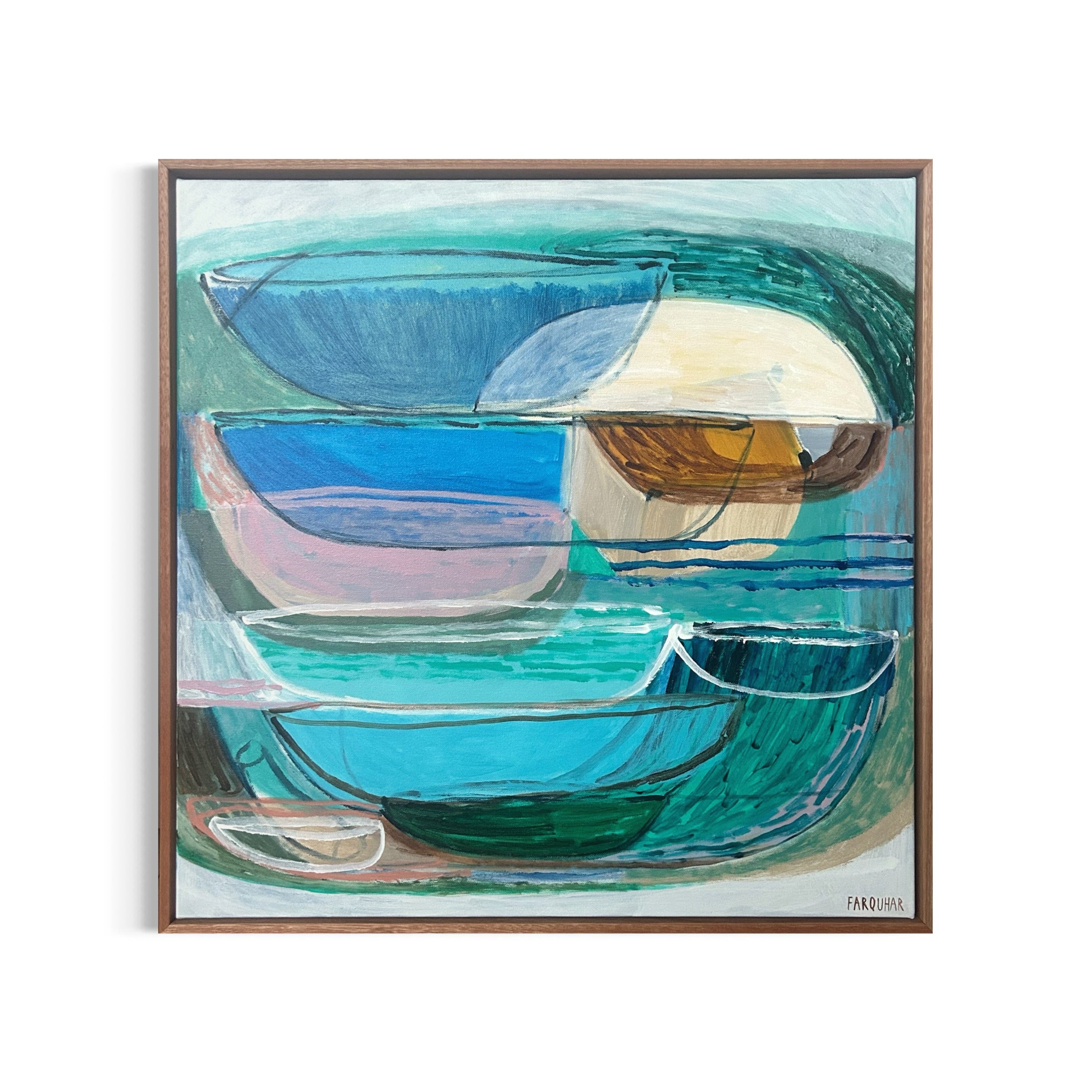 ARTWORK - 'Exactly Not Quite' - Sophie Farquhar - Local Noosa Artist