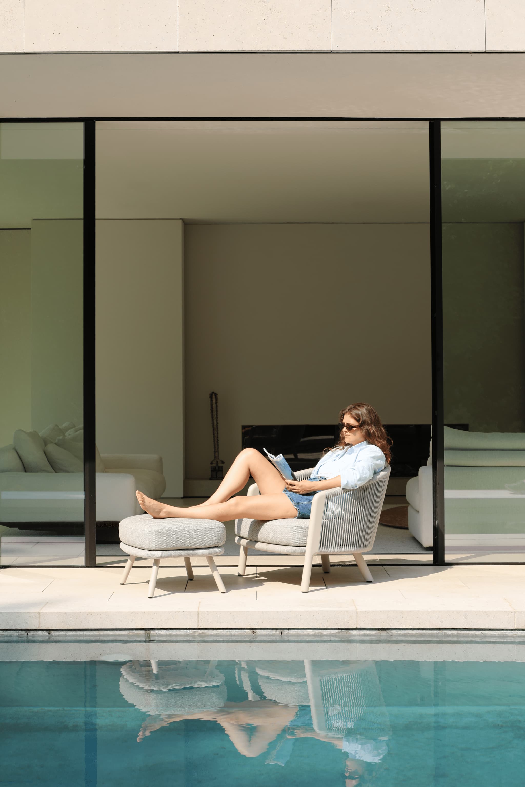 Haven Outdoor Lounge Chair by PEBL | GINGERS Noosa