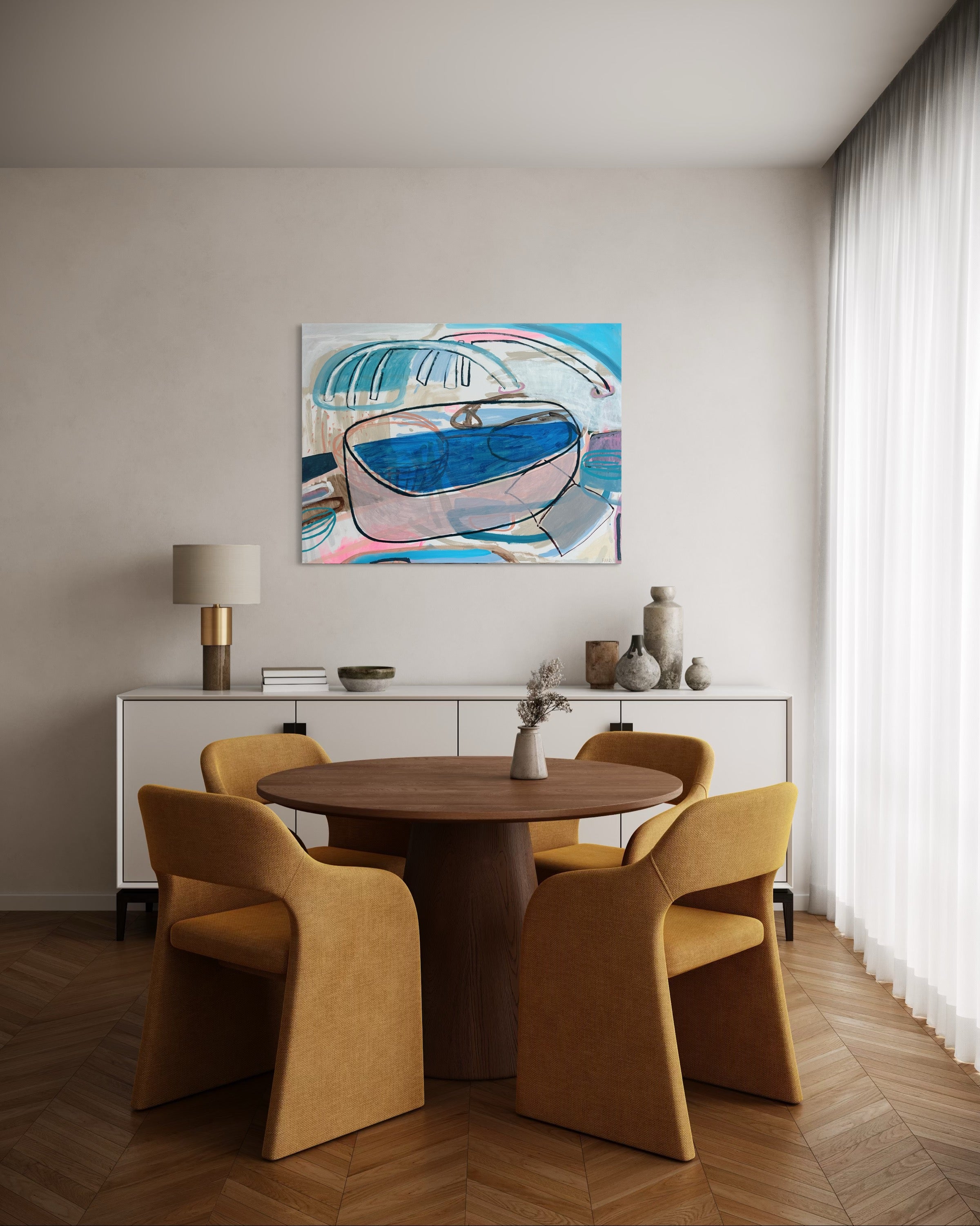 ARTWORK - 'Shady Spot' - Sophie Farquhar - Noosa Local Artist