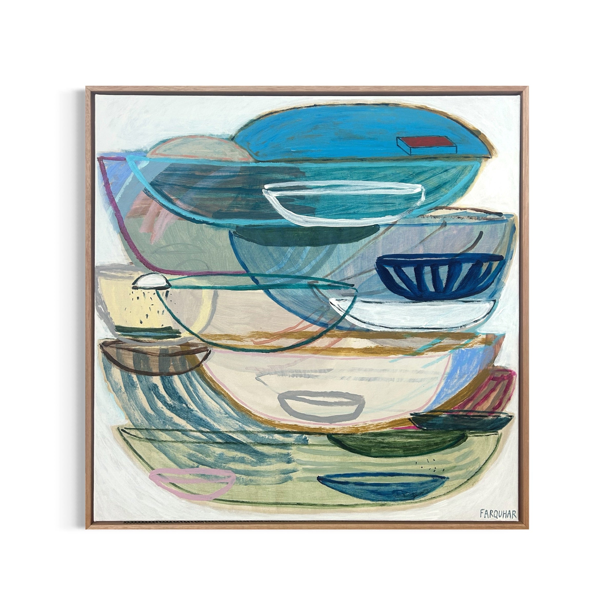 ARTWORK - 'Good Things Are Around The Corner' - Sophie Farquhar - Local Noosa Artist