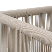 Palm Haus Outdoor Upholstered Rope 3-Seater Sofa