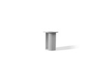 Saltwater Solar Side Table with Centre Light - Taupe