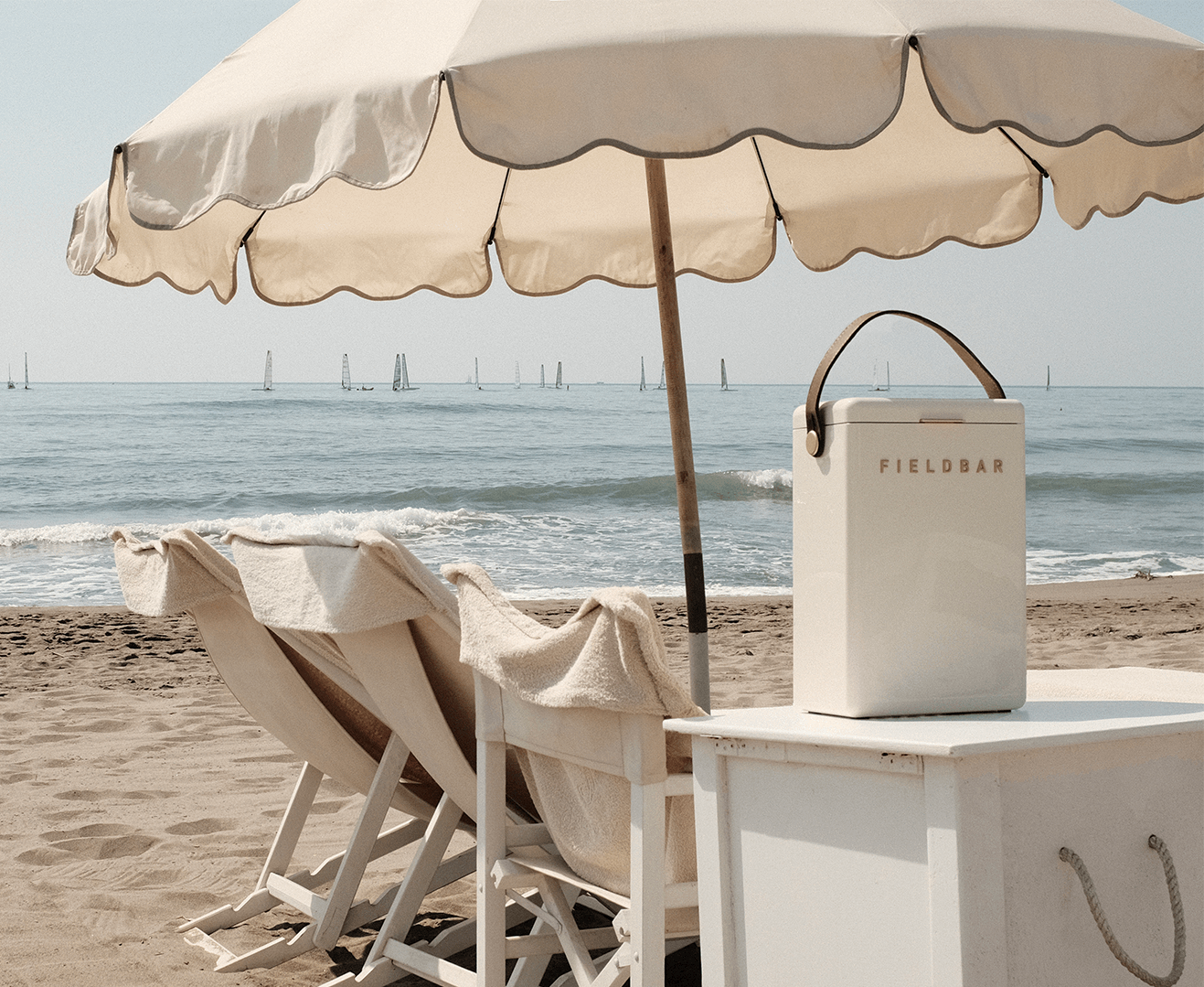 FIELDBAR Drinks Box Mk II - Safari White