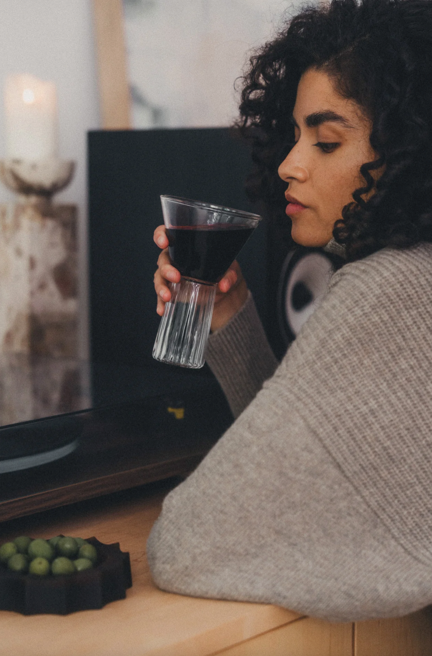 Saarde Kairos Wine Glass | Clear Wine Glass