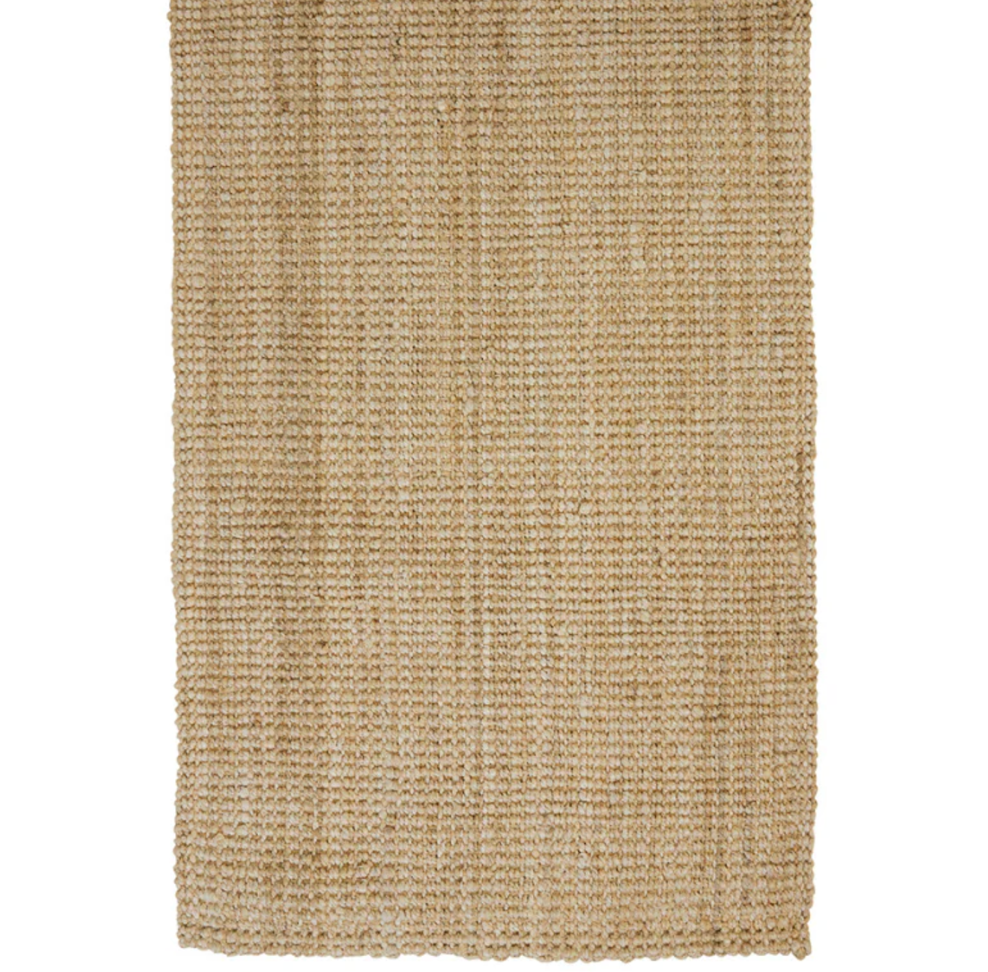 Bleached Natural Jute Rug - small