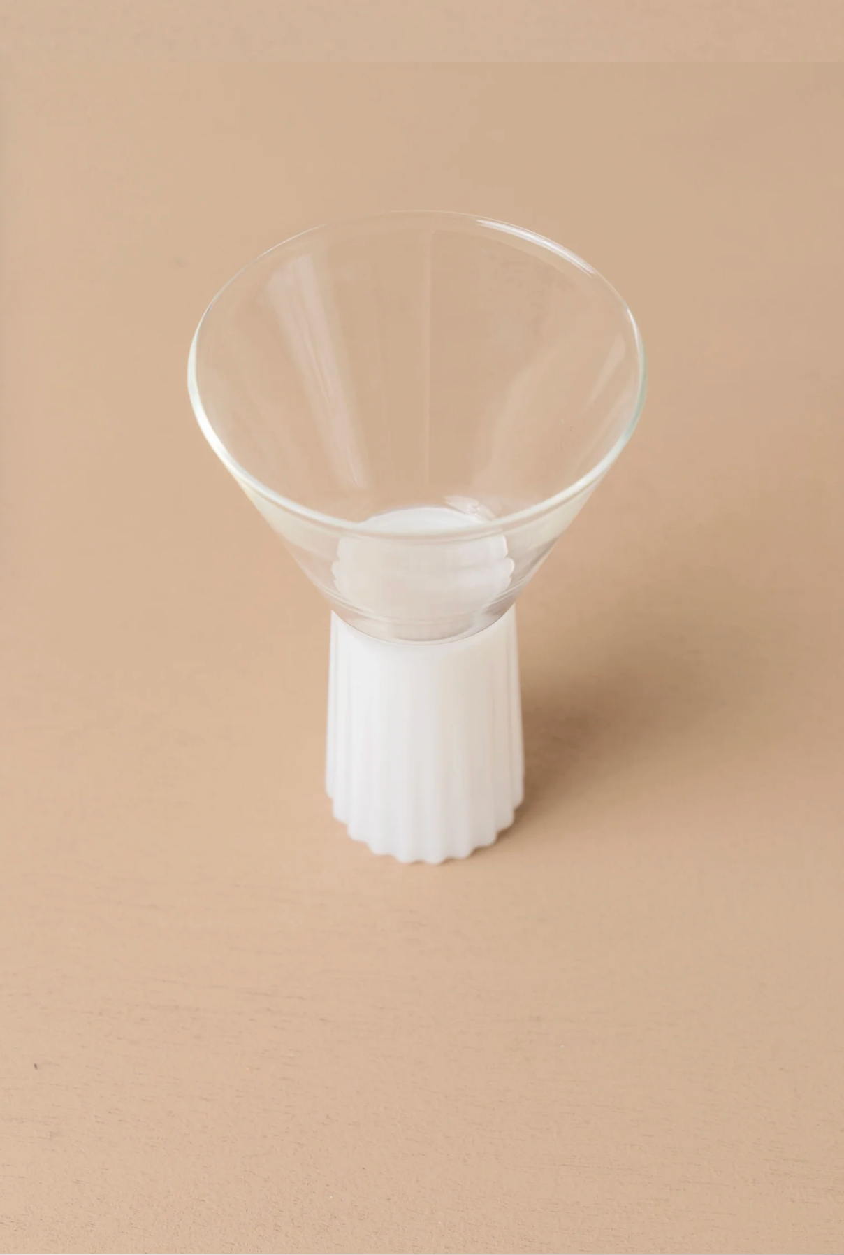 Saarde Kairos Wine & Cocktail Glass | Opaque White