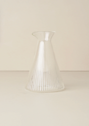 Saarde Kairos Angular Carafe | Clear