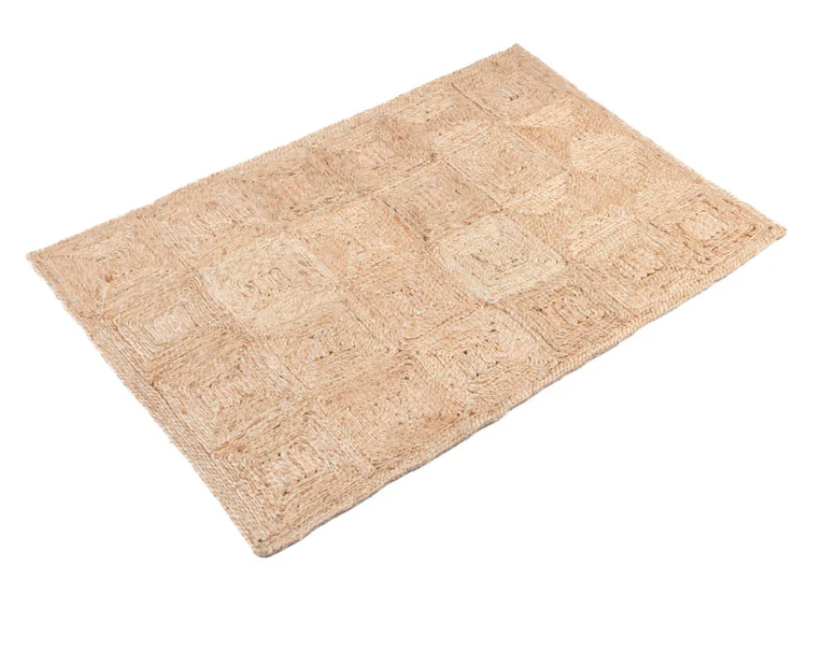The Squares Rug - Jute - 2m x 3m