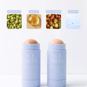 Sol Sista Collective Butta Block™️ Mineral Tinted SPF50+ Sunscreen Balm - MEDIUM TAN
