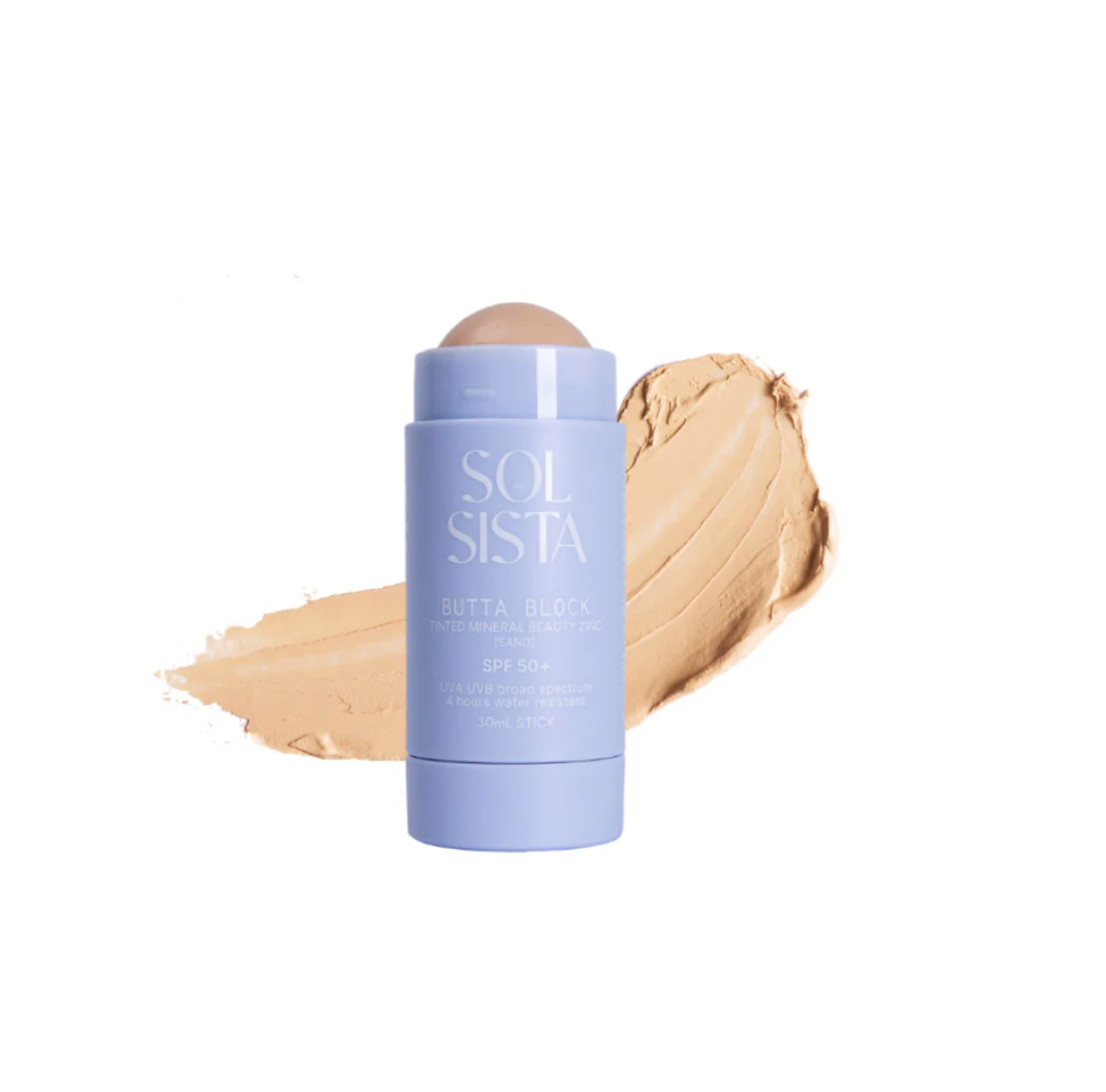 Butta Block™️ Mineral Tinted SPF50+ Sunscreen Balm - SAND FAIR