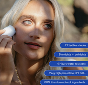 Butta Block™️ Mineral Tinted SPF50+ Sunscreen Balm - SAND FAIR