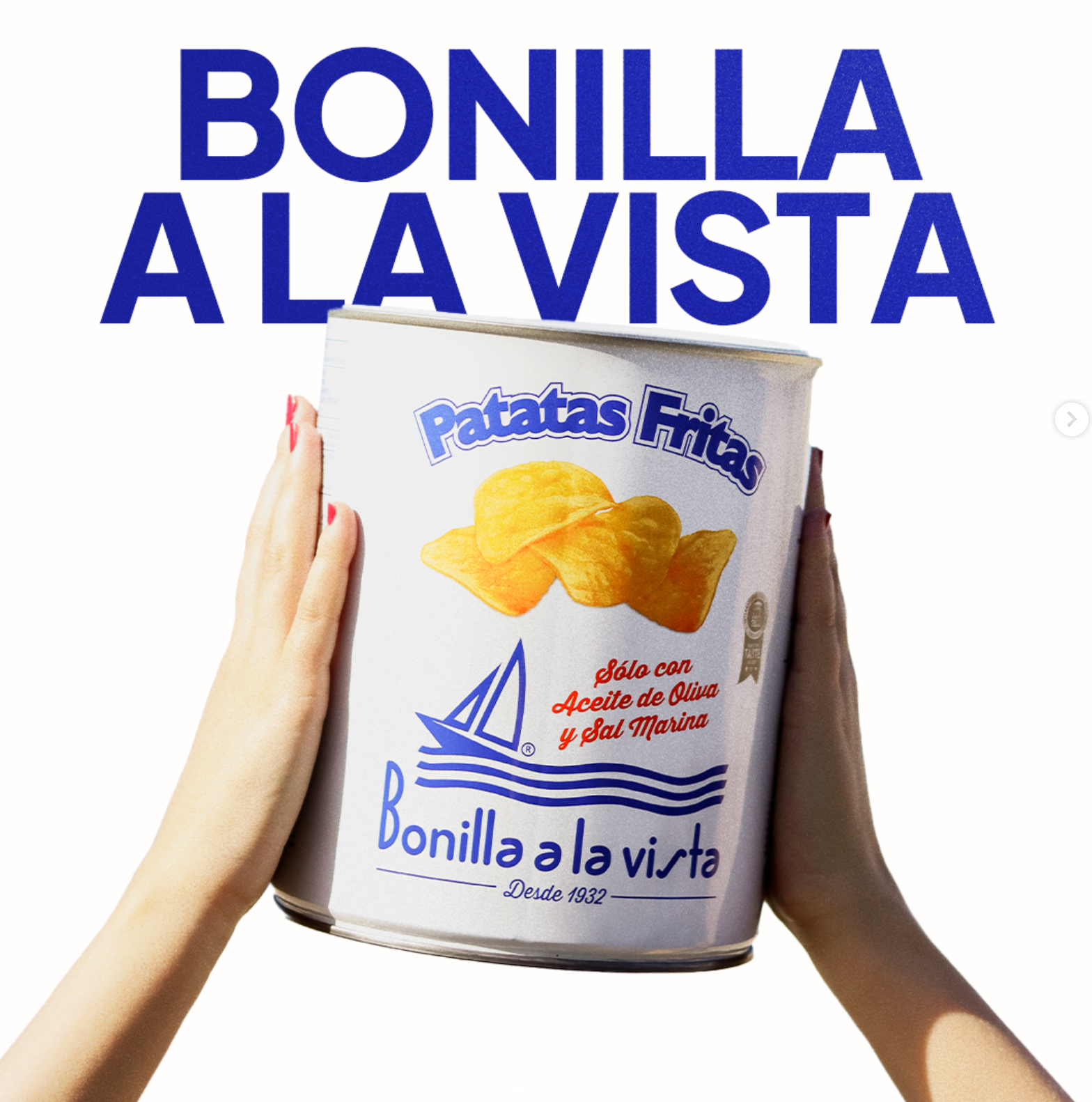 Bonilla A La Vista Patatas Fritas - Chips Can