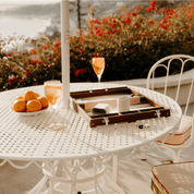 Business & Pleasure - The Backgammon Set - Antique White