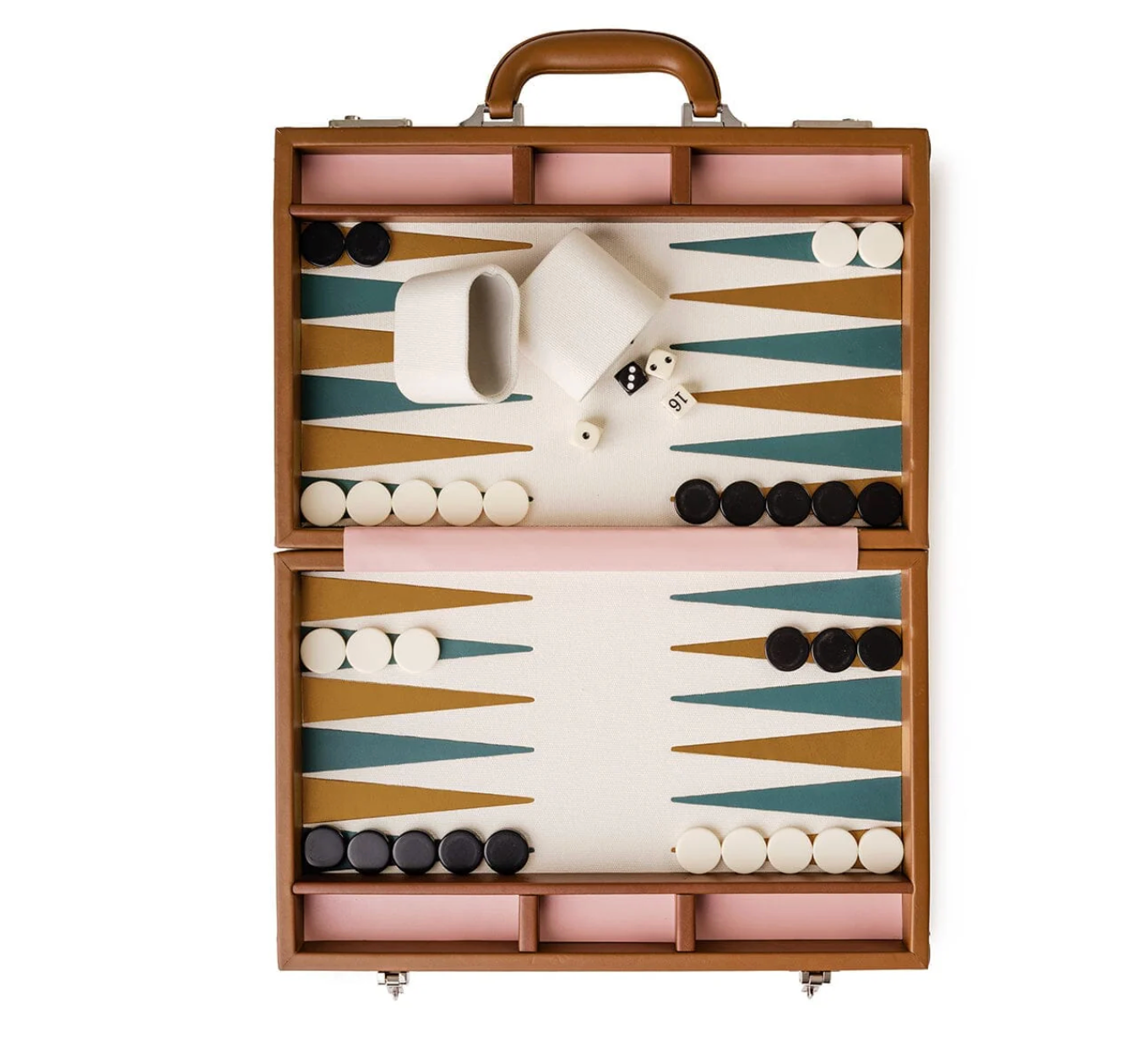 Business & Pleasure - The Backgammon Set - Antique White