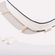 Business & Pleasure The Al Fresco Chair Cushion - Rivie White