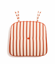 Business & Pleasure The Al Fresco Dining Chair Cushion - Monaco Le Sirenuse Stripe