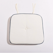 Business & Pleasure The Al Fresco Chair Cushion - Rivie White