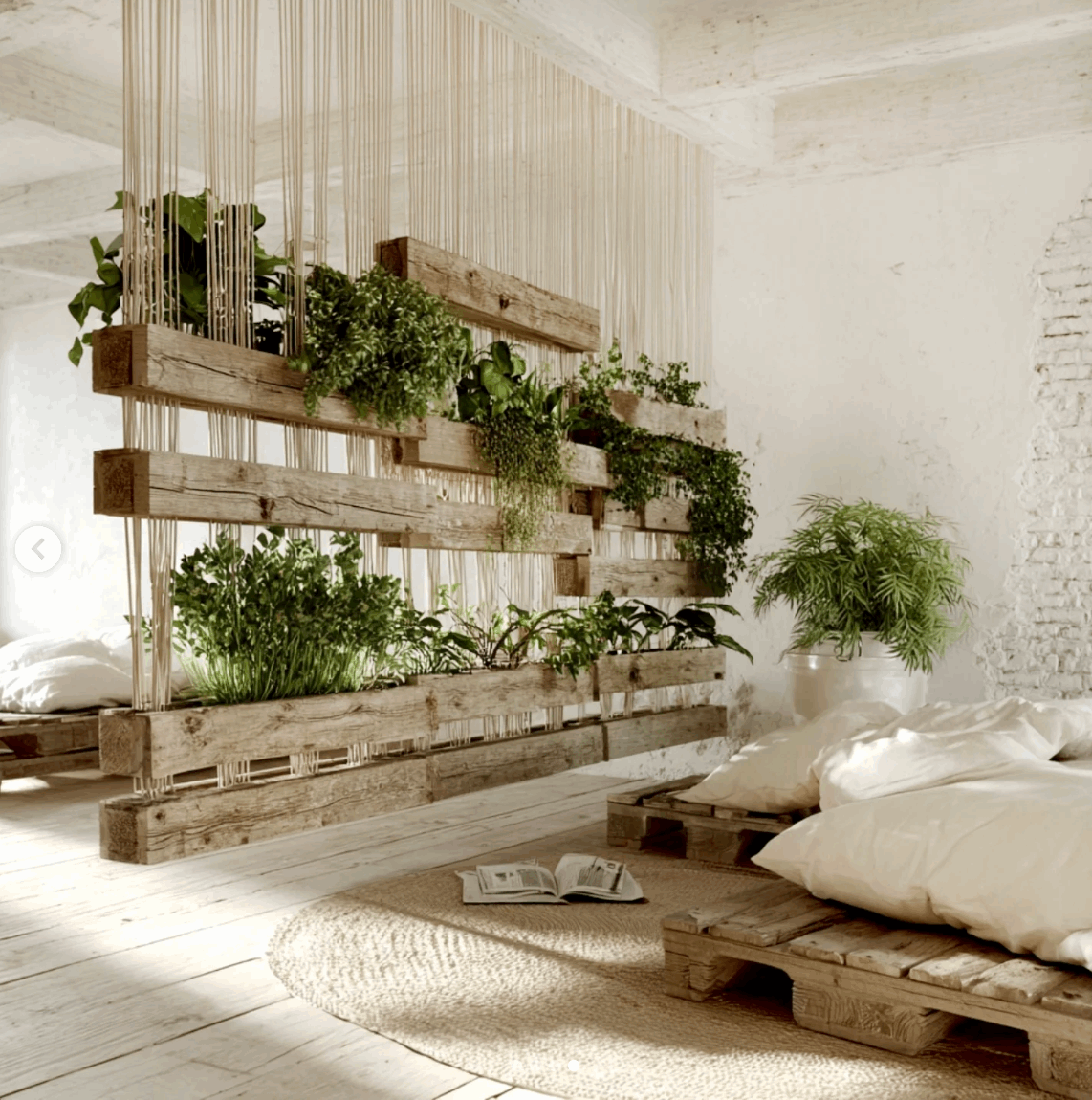 Artwork - Living Plant Room Divider