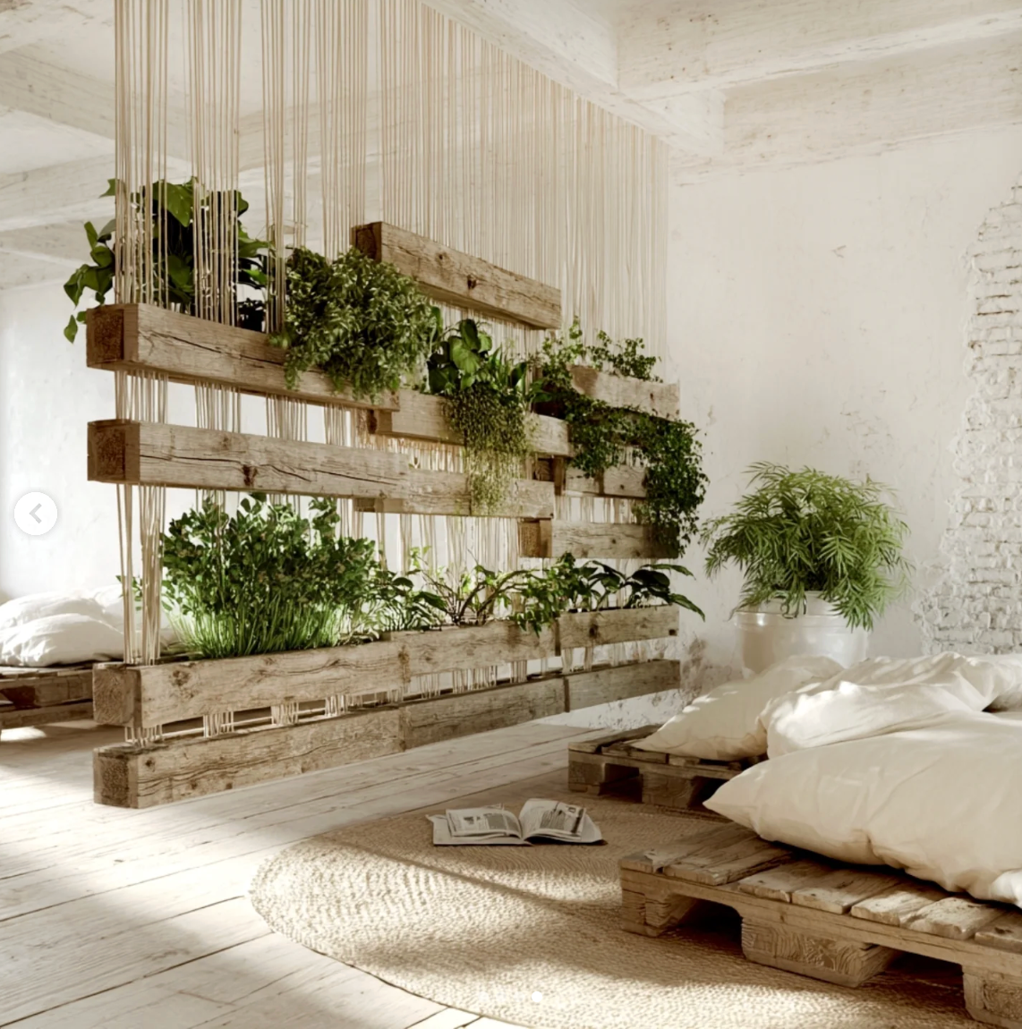 Artwork - Living Plant Room Divider