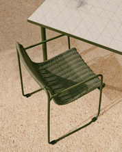 Marina Outdoor Dining Chair - Moss Green