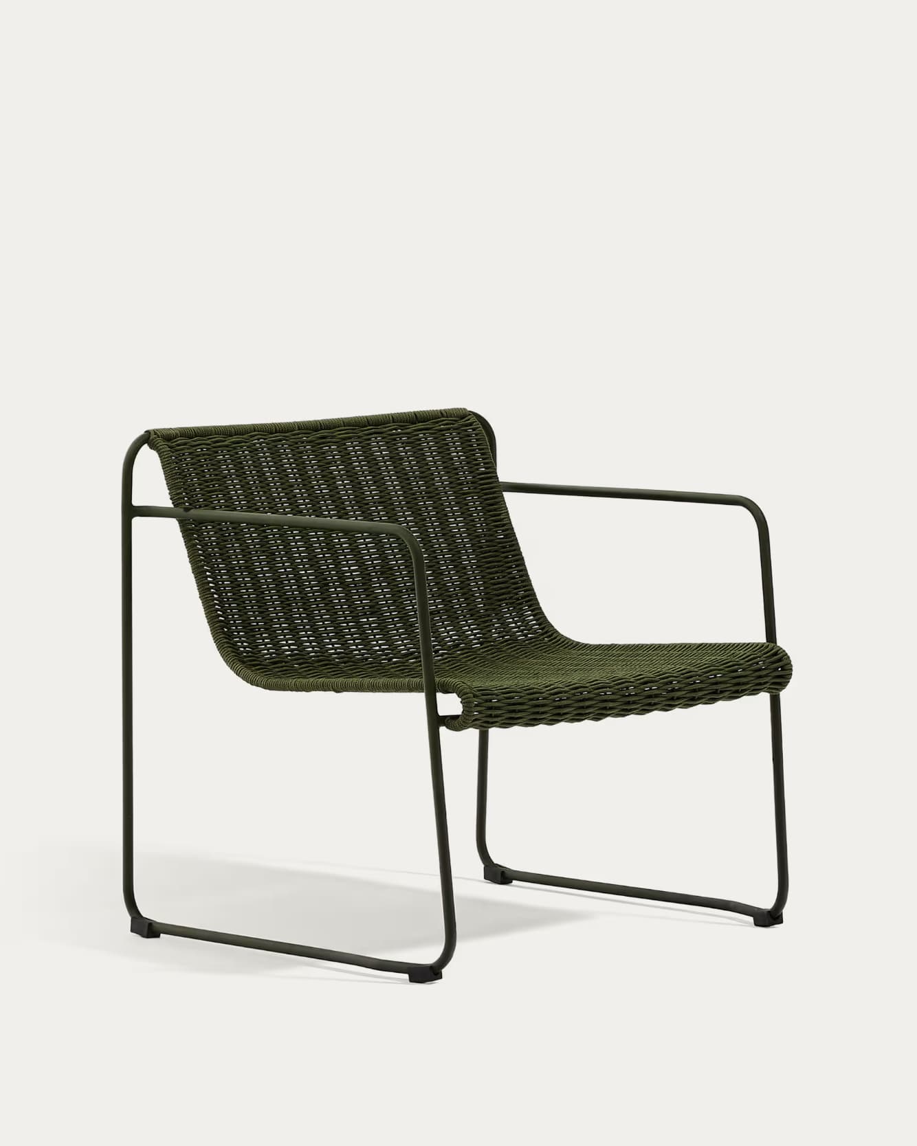 Marina Outdoor Lounge Chair - Moss Green