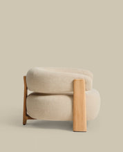 Harbour Outdoor Armchair - Natural Teak & Beige