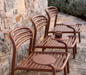 Bliss Lounge Chair with Side table right - Cane-line (PRE ORDER)