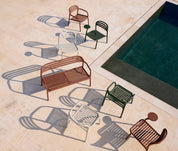 Bliss Lounge Chair with Side table right - Cane-line (PRE ORDER)