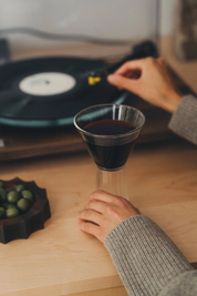 Saarde Kairos Wine Glass | Clear Wine Glass