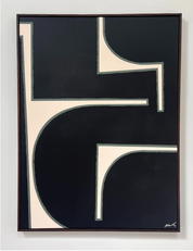 ARTWORK - Composition with Green- Jo Cardiff - Local Noosa Artist