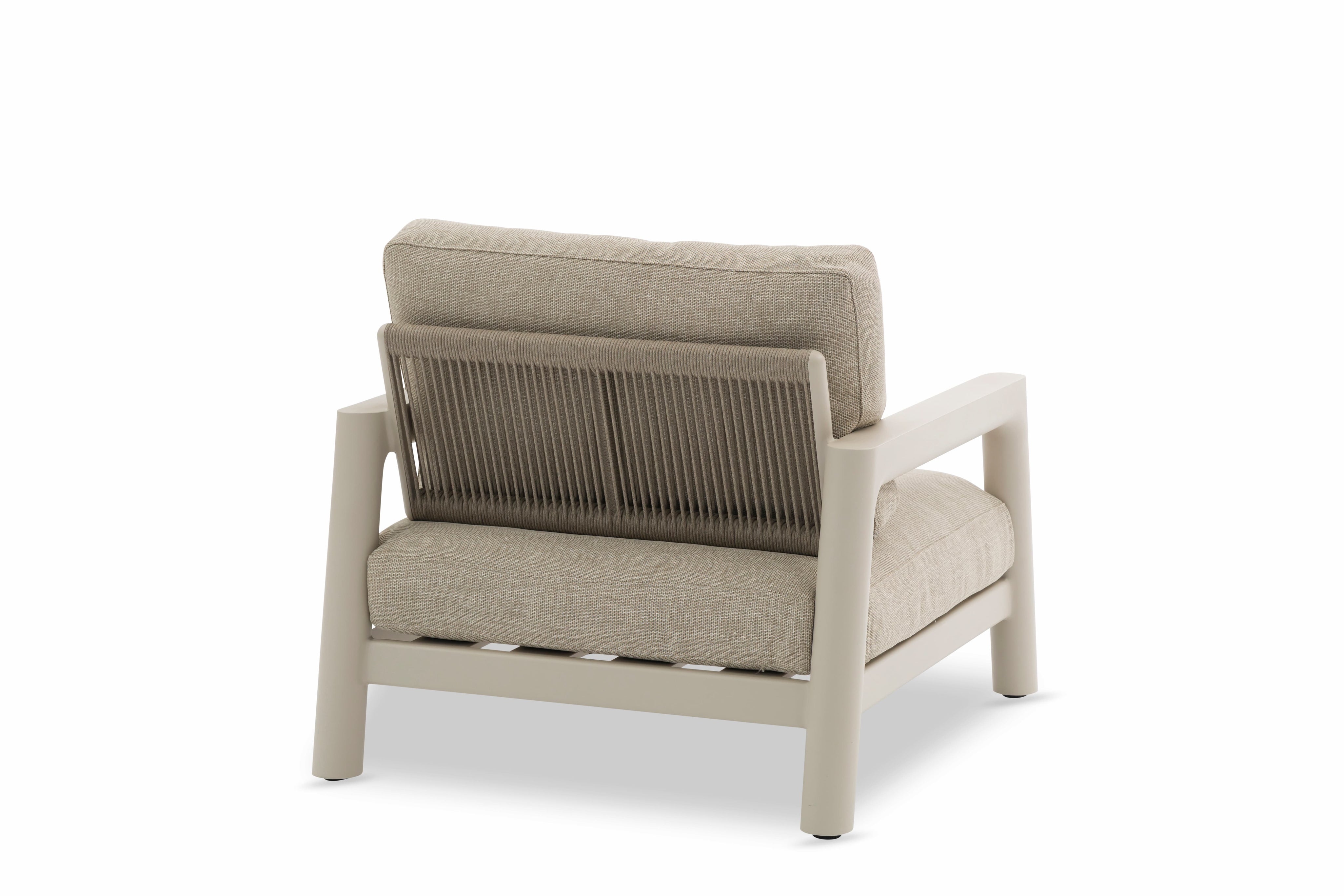 PEBL - Tolo Outdoor Lounge Chair - Aluminium