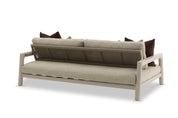 PEBL - Tolo 3 Seater Outdoor Sofa/Daybed - Aluminium