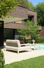 Tolo 3 Seater Outdoor Sofa/Daybed - Aluminium - Coastal Outdoor Living