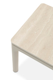 PEBL - Tolo Outdoor Side Table (Aluminium & Ceramic)