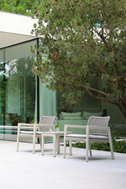 PEBL - Tolo Outdoor Side Table (Aluminium & Ceramic)