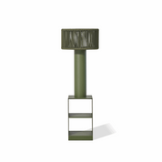 Palm Haus Outdoor Floor Lamp with Side Table – Solar Powered | Coastal Lighting