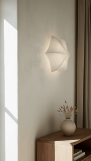 Ferm Living Poem Wall Light Ø36 — White / Cashmere