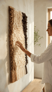 Ferm Living 'The Edge' wall rug