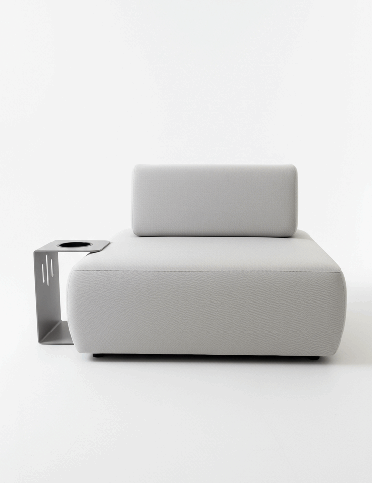 Cove Outdoor Lounge Chair – Aluminium 1 Seater | Coastal Outdoor Armchair