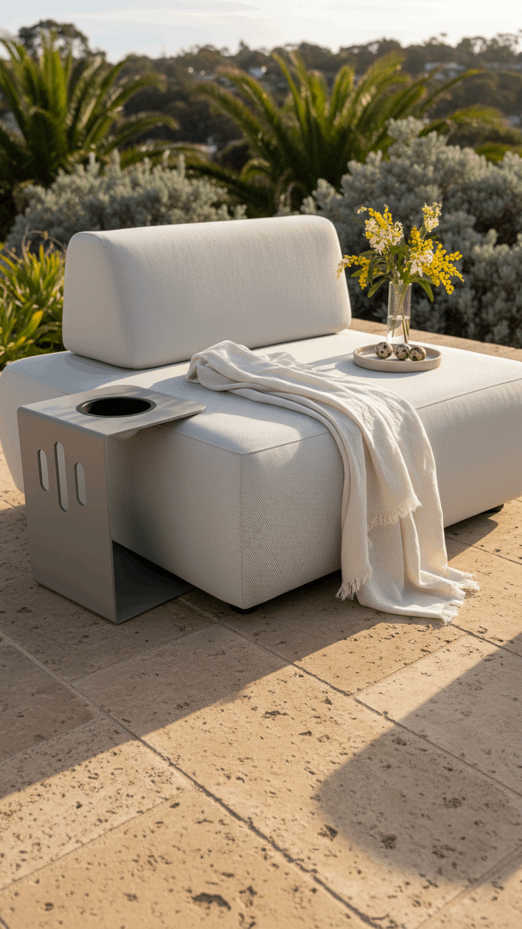 Cove Contemporary Outdoor Nesting Lamps