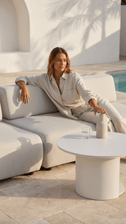 Cove 2-Seater Outdoor Sofa – Aluminium | Coastal Outdoor Living
