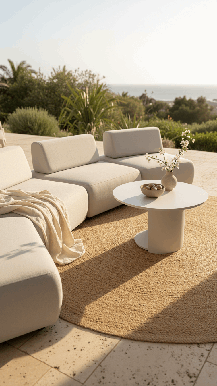 Cove 2-Seater Outdoor Sofa – Aluminium | Coastal Outdoor Living